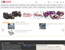 Tablet Screenshot of 3racing-parts.com